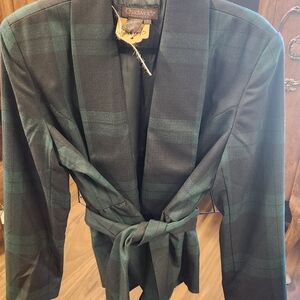 Chadwicks Green Plaid Women's Jacket